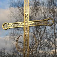 Изготовление креста для Свято-Преображенского Подворья Данилова ставропигиального мужского монастыря в Московской области